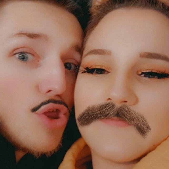 When your mustache is bigger than his. February 2020