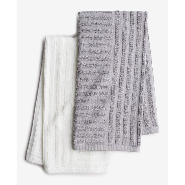 The Cellar 2 Pack Linear Sculpted Towels, Exclusively at Macy's