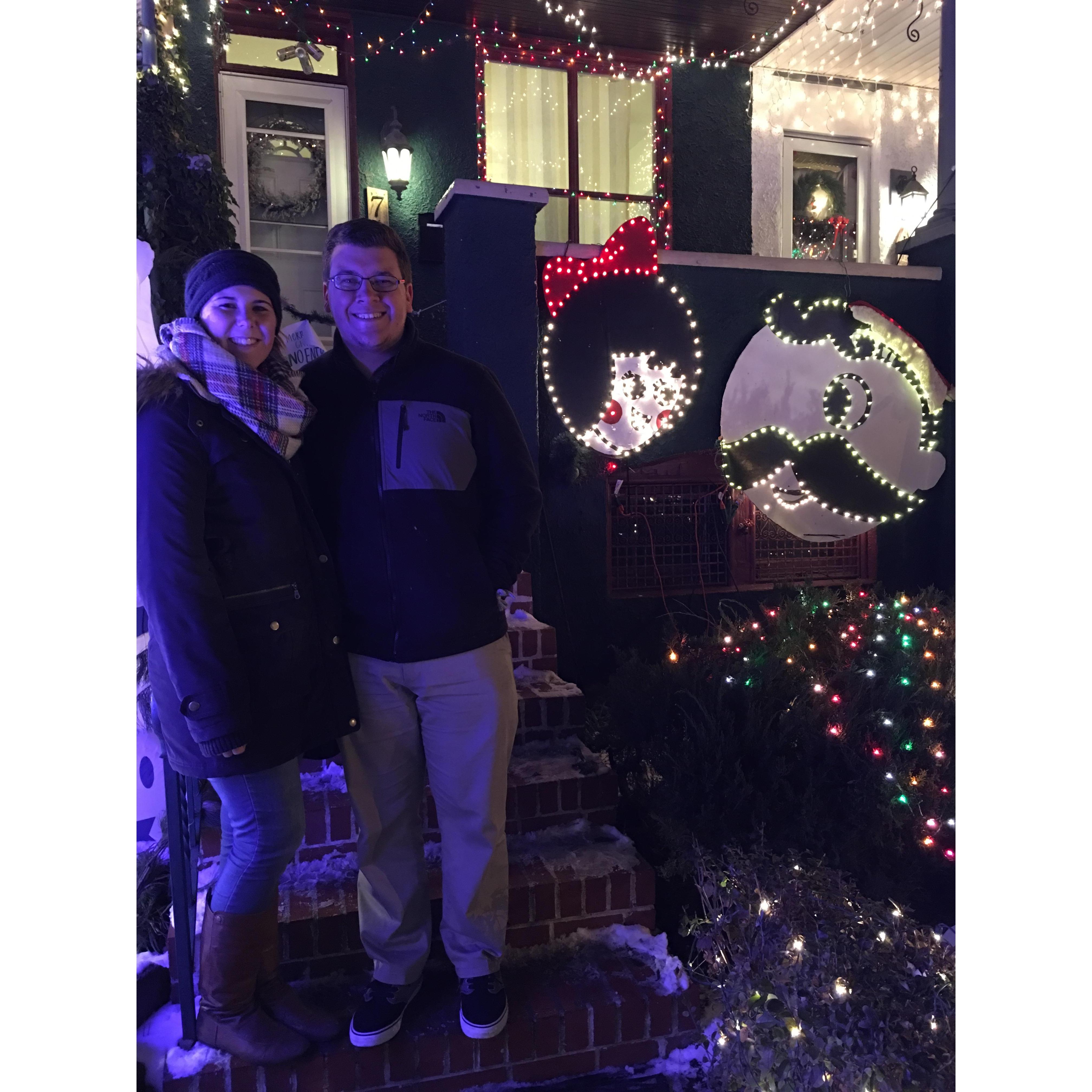 Seeing lights on 48th st togehter