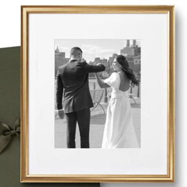 14x16 Frame in Richmond: Antiqued Gold