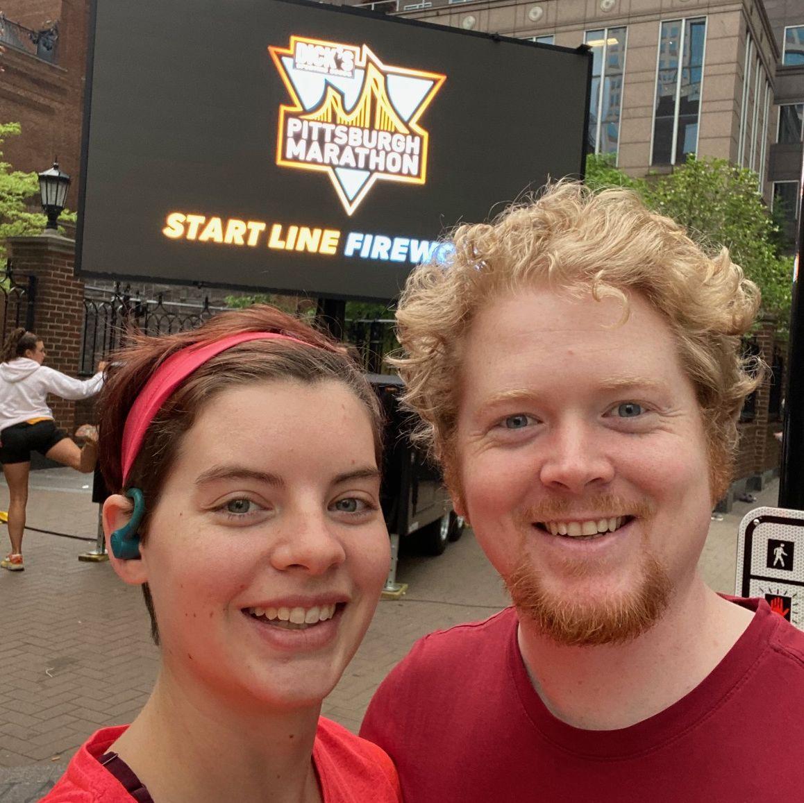 Our first half marathon! May 7, 2023