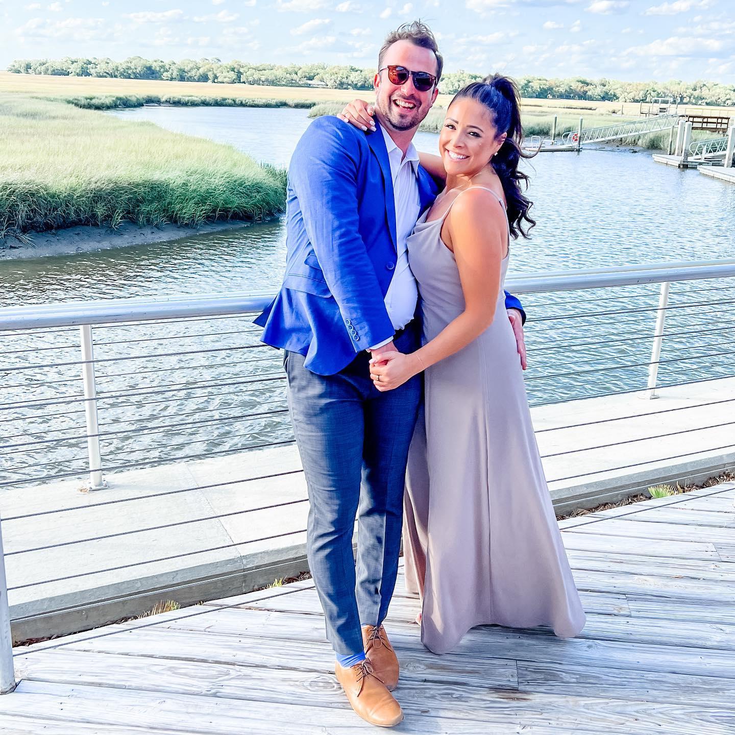 At my best friend's wedding in Florida