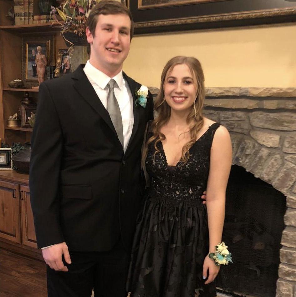 Grace's Winter Ball Dance in 2017.