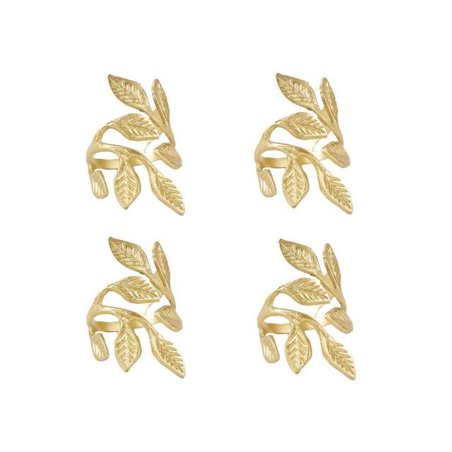 Design Imports Vine Napkin Ring, Set of 4