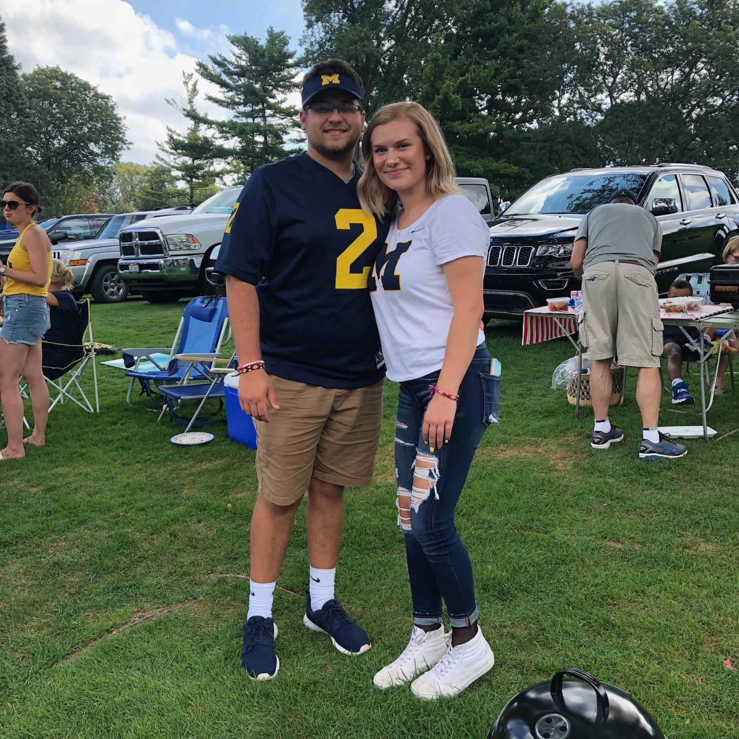 First Michigan game🏈🏈