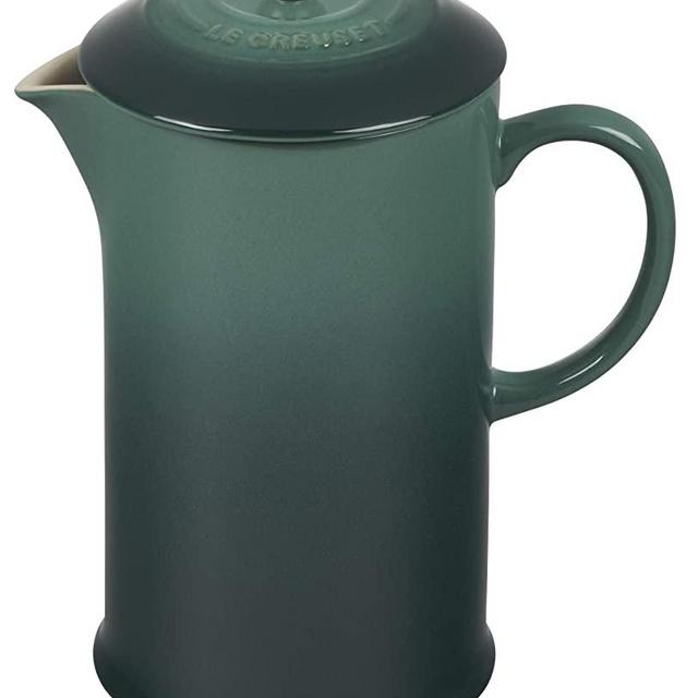 Le Creuset Stoneware French Press, 34-Ounce, Artichaut