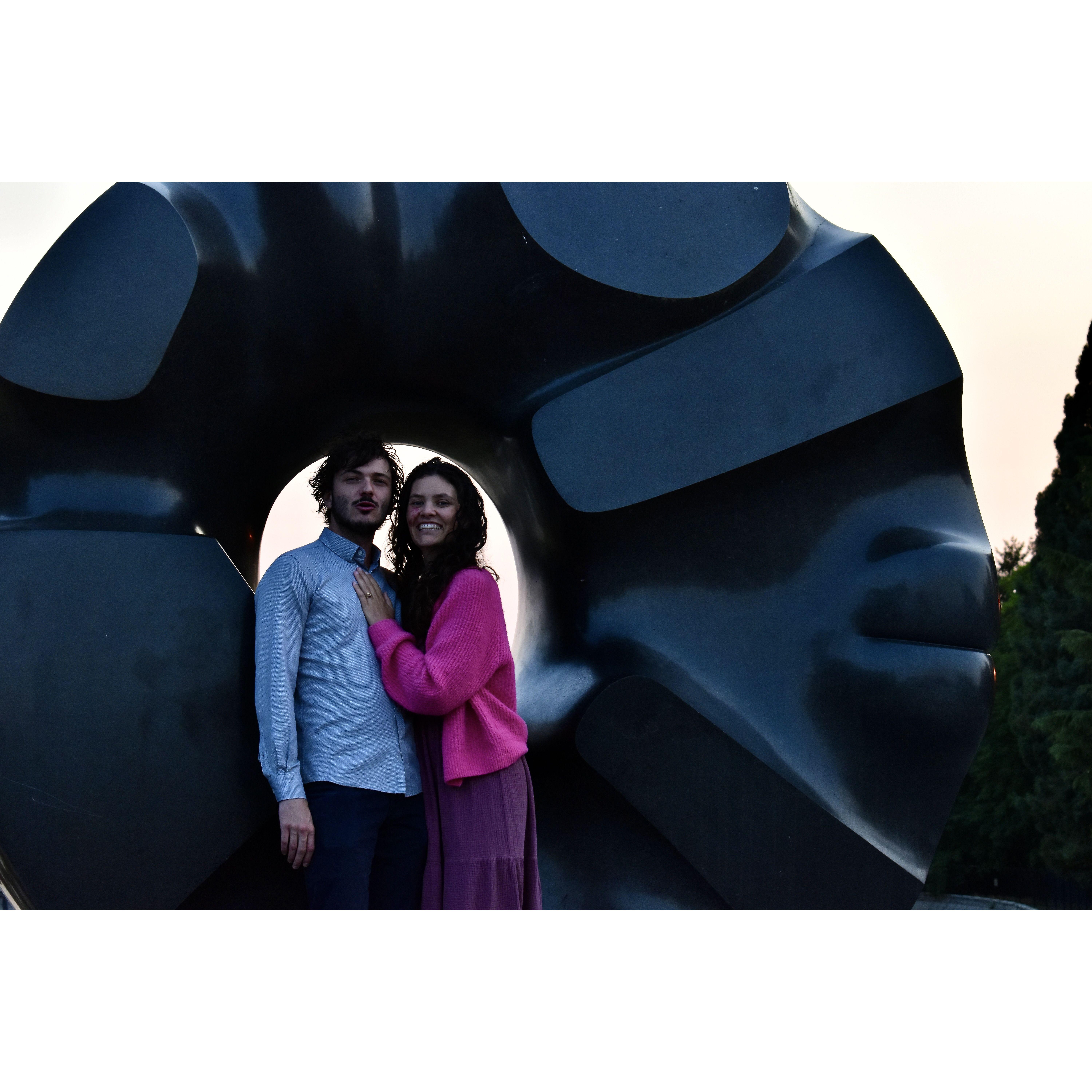 Will proposed by the duck pond because he knows Laura so well!
