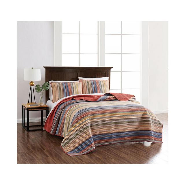 Martha Stewart Collection Hillside Manor Yarn Dye Full Queen Quilt, Created for Macy's