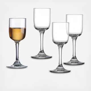 Linea Handblown European Cordial Glass, Set of 4