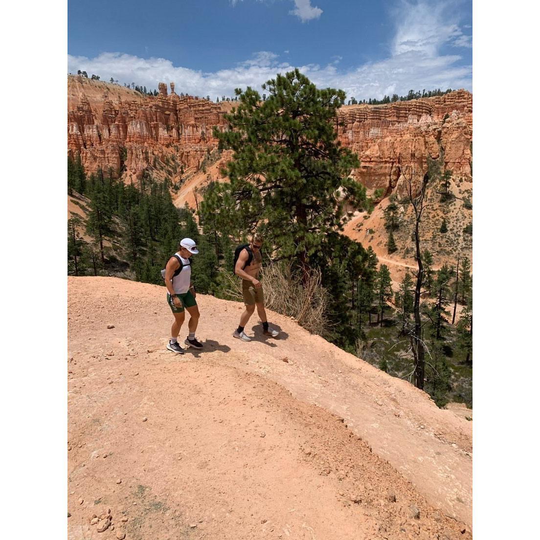 Meeting on the trail