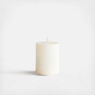 Flicker Outdoor Flameless Pillar Candle