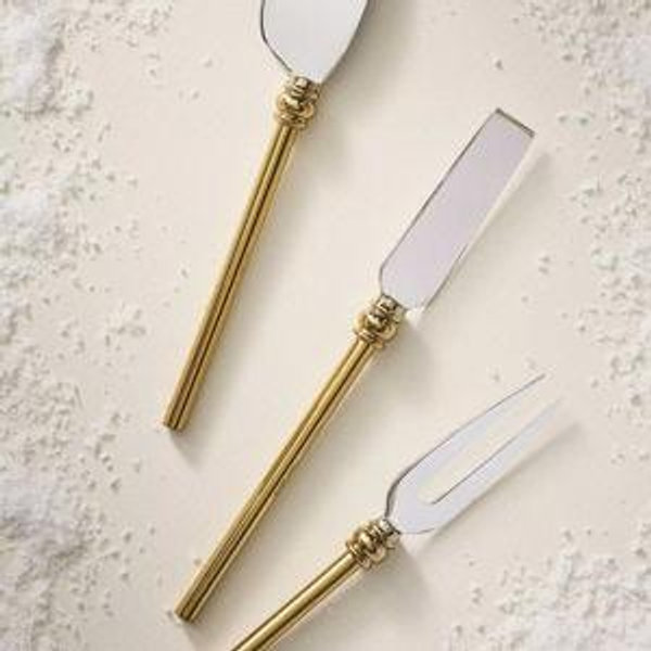 New York City Ballet Cheese Knives, Set of 3