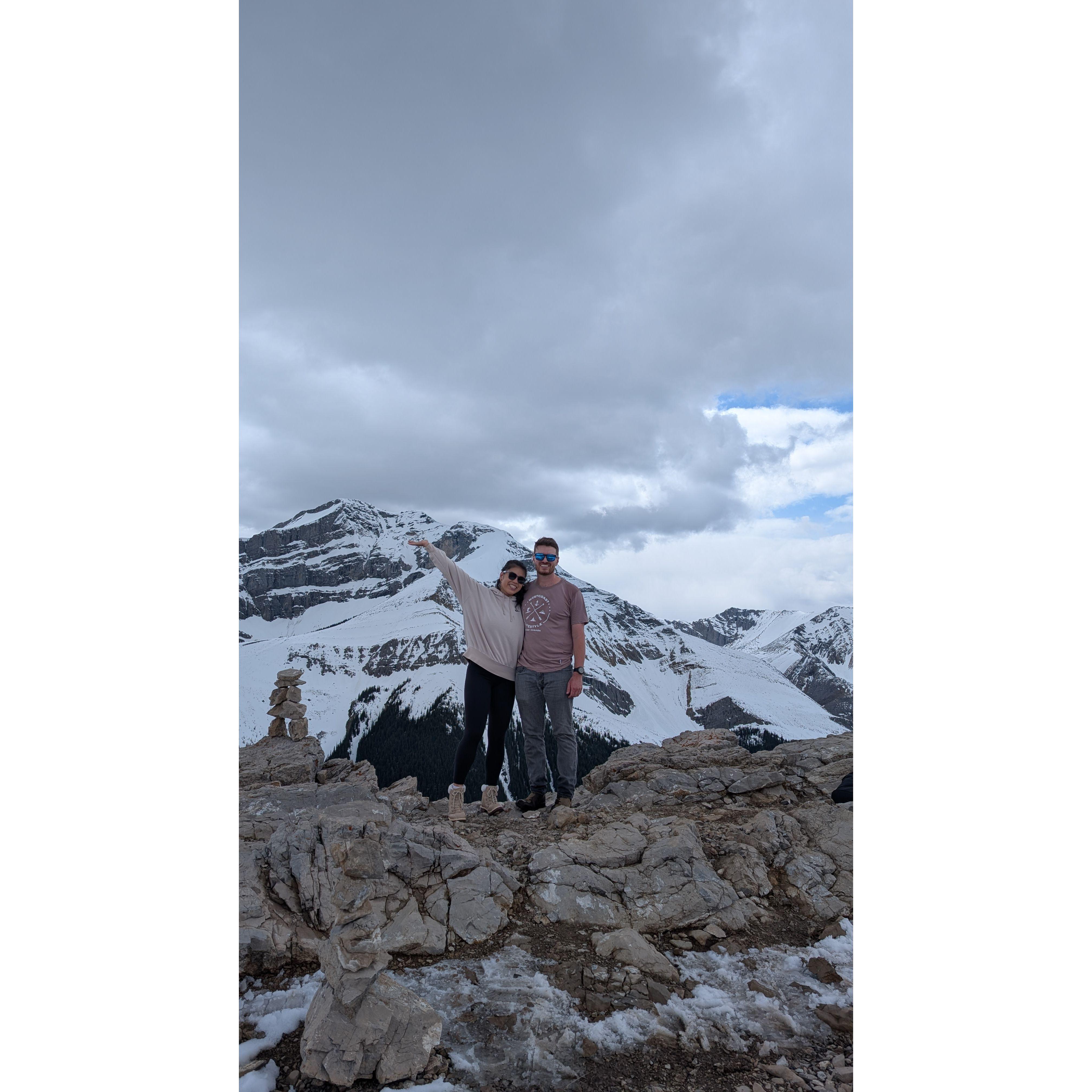 the only thing that's difficult in our relationship are all of the steep hikes we do. help me