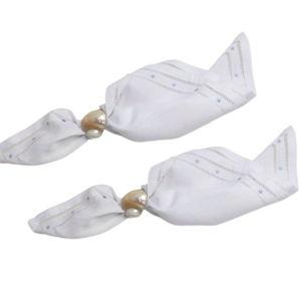 Set-of-Two Shell Napkin Rings