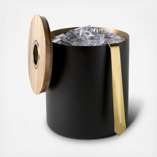 Wood Top Ice Bucket