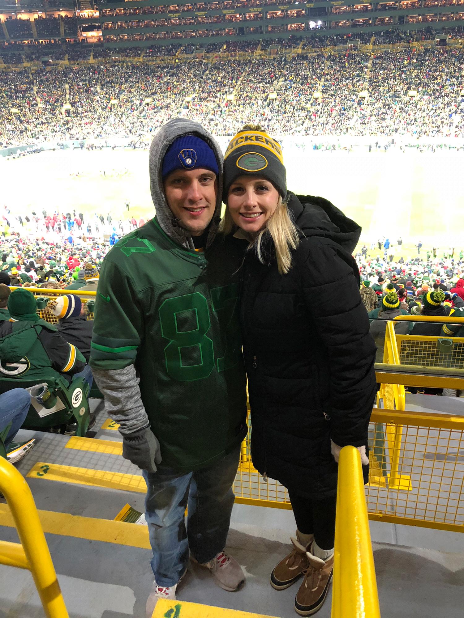 Jessi’s First Packer Game! They won! (2018)