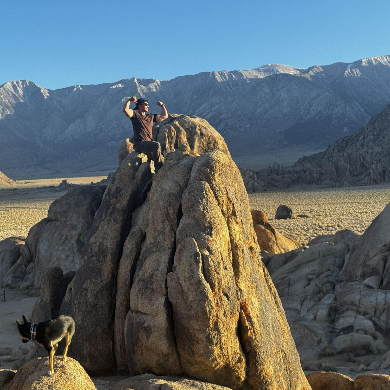 Alabama Hills (he thinks he's tough)