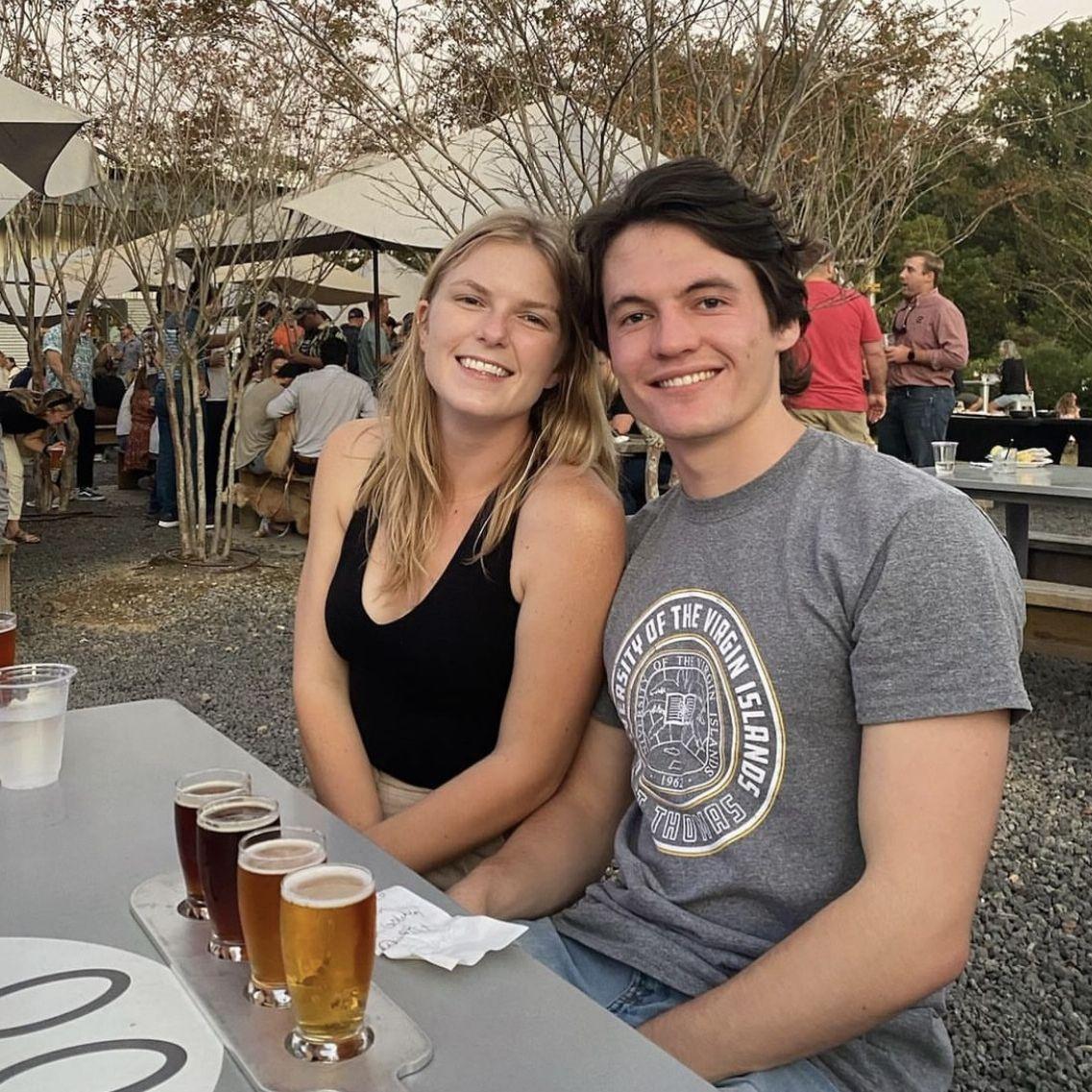 Birthday celebration at a brewery in South Carolina