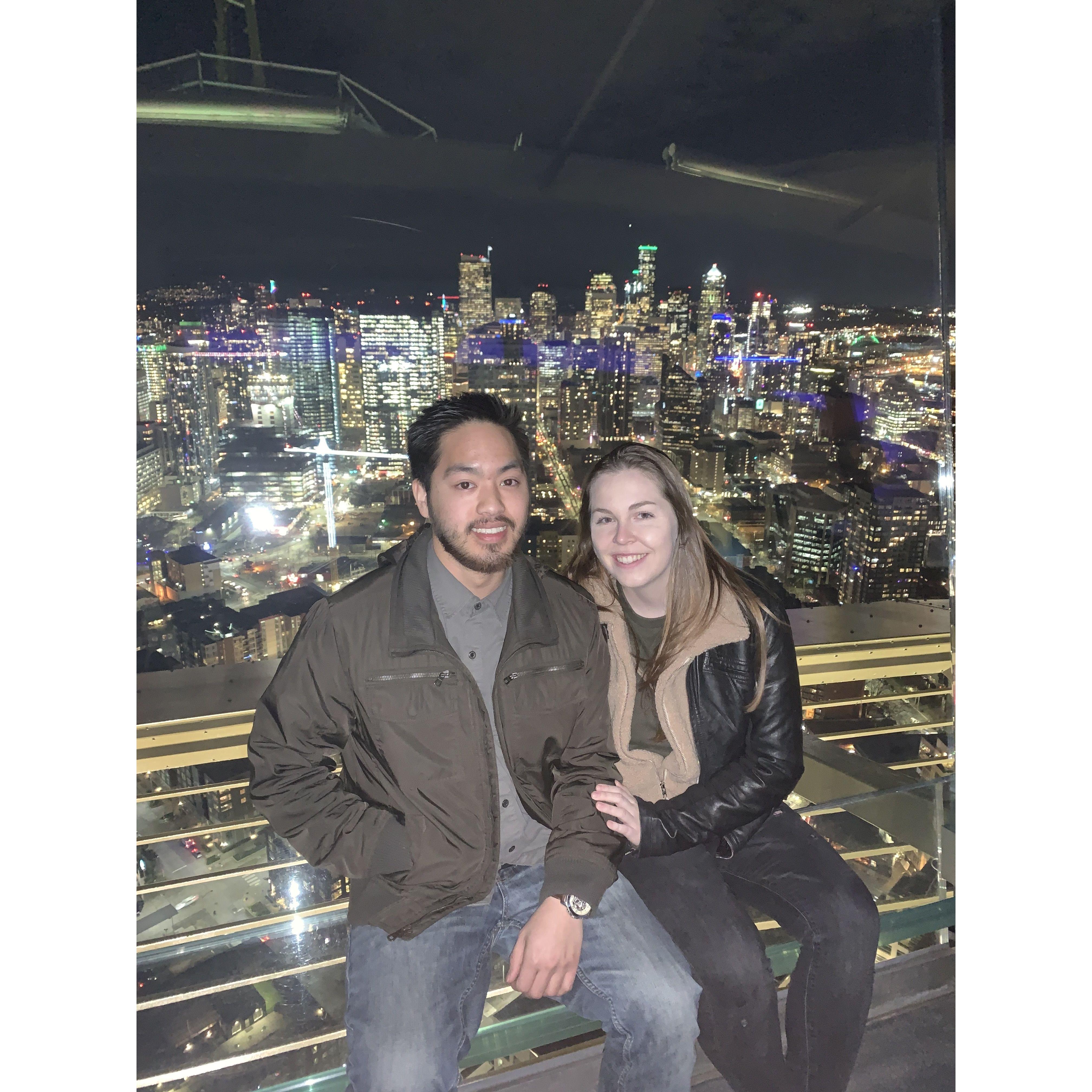 Views from Seattle's Space Needle