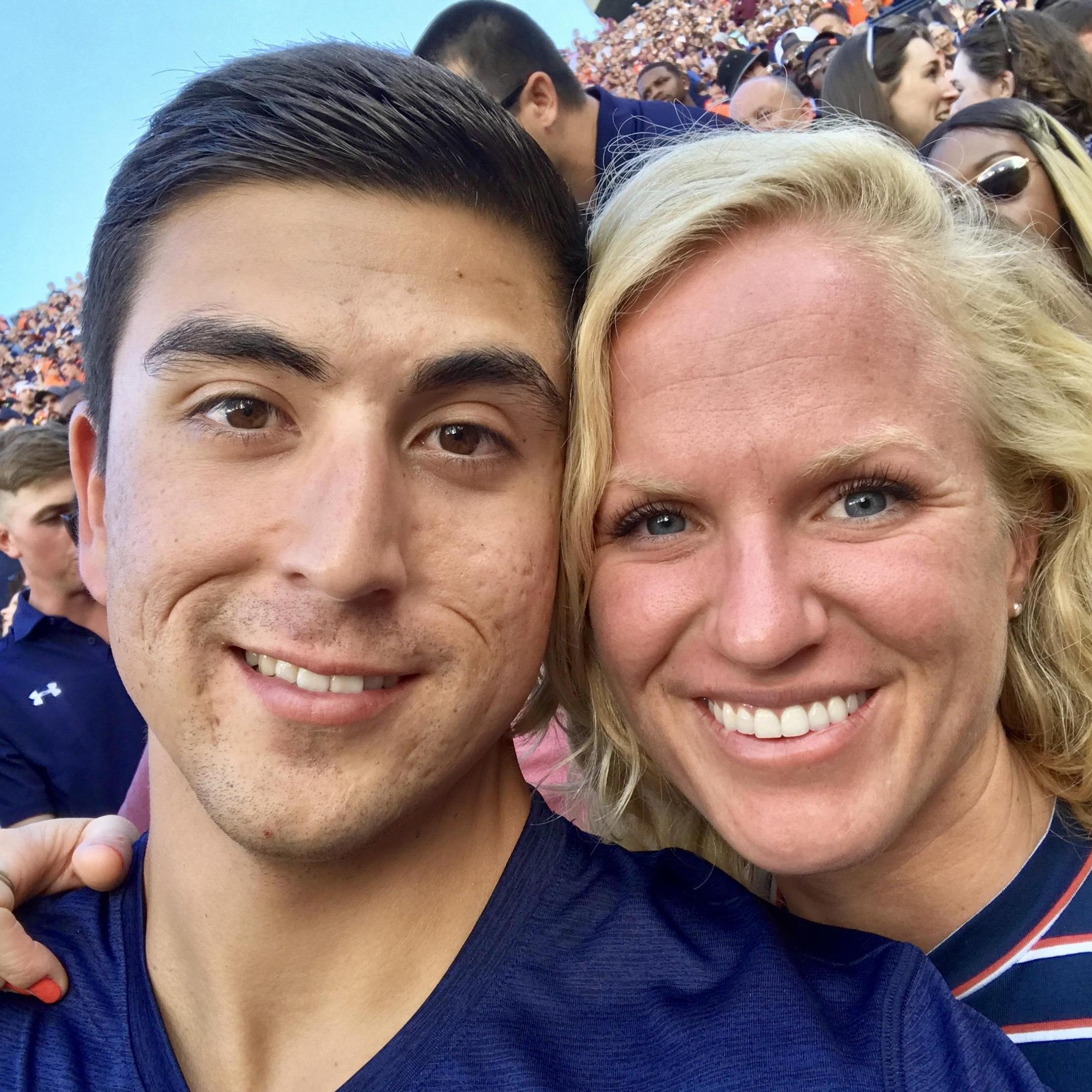 We got to watch the War Eagles play at their home stadium at Auburn University!