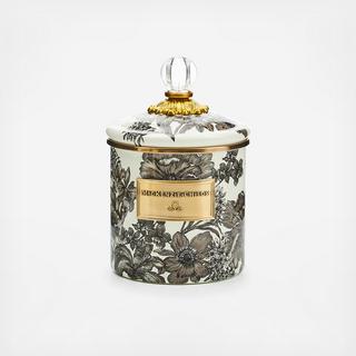 Sterling English Garden Enamel Canister