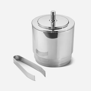 Manhattan Stainless Steel Ice Bucket & Tong