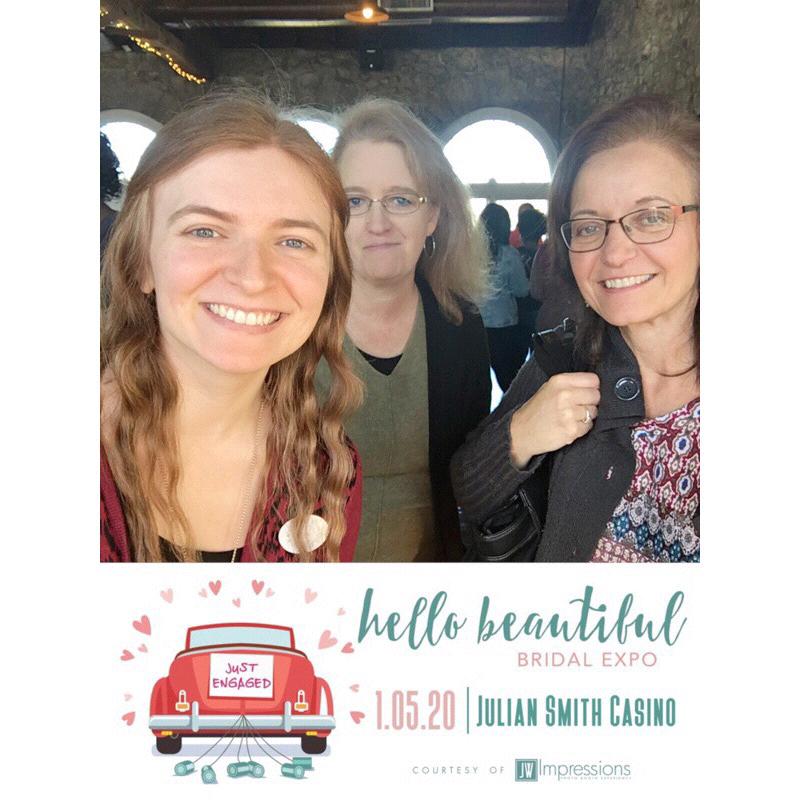 Hello Beautiful Bridal Expo, I won a prize! January 5, 2020.