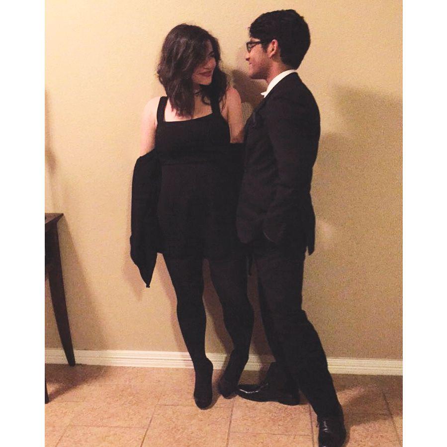 This photo is from the first time they celebrated Alexis' birthday together.