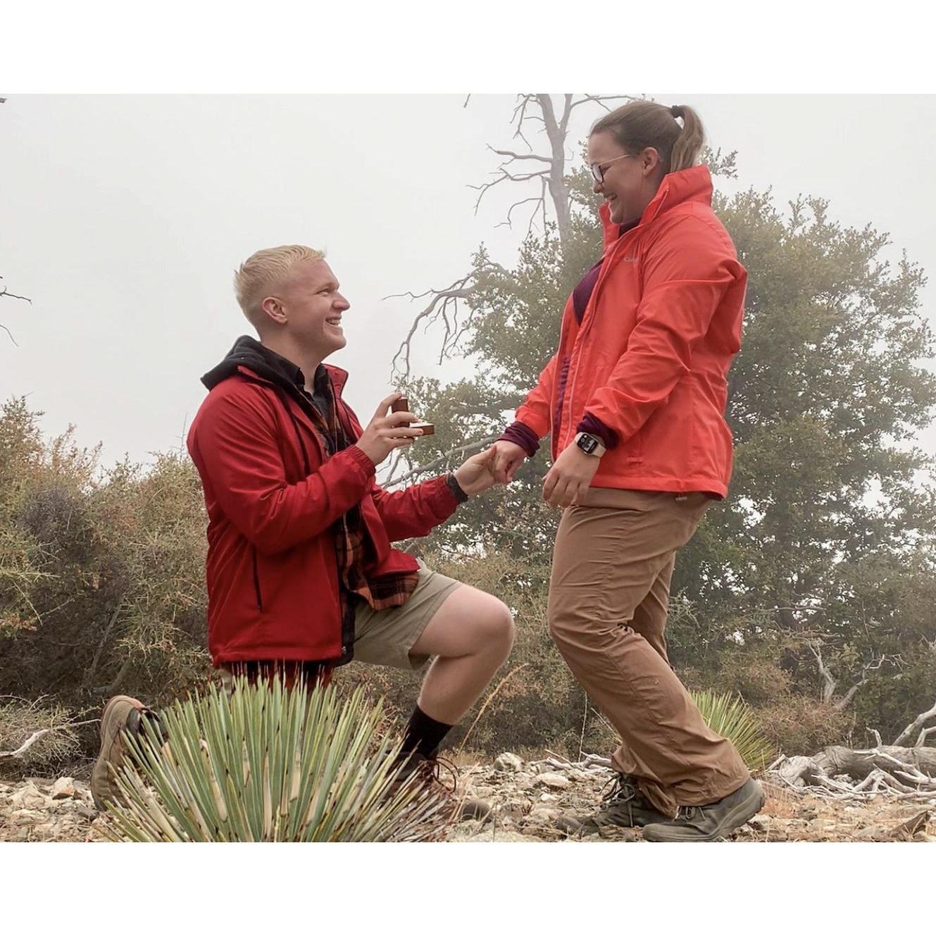 I said "yes"! October 2020
