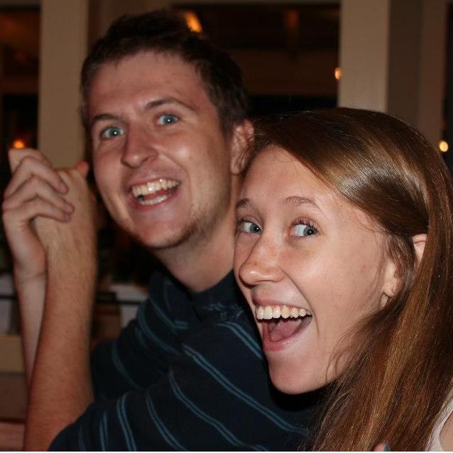 A friend's birthday dinner at Judie's in Amherst 2012. This is probably the first picture we ever took together and honestly, it really captures our whole vibe.