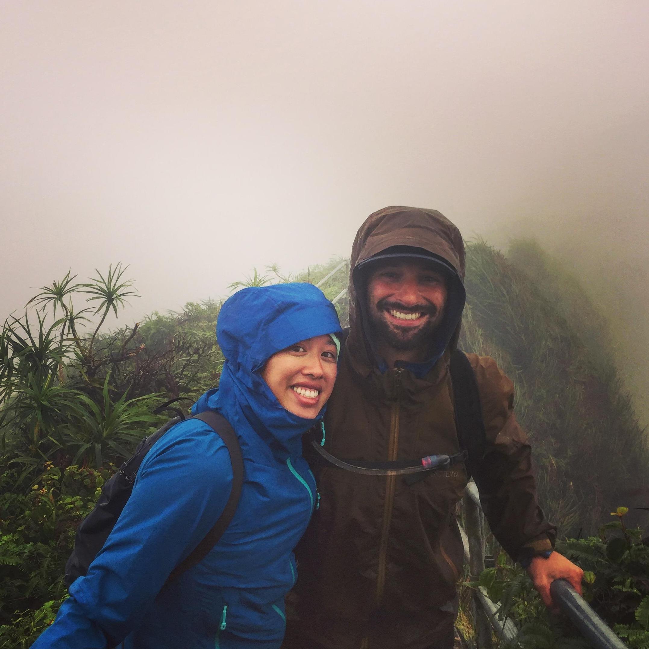 Hiking Ha'ikū Stairs {Stairway to Heaven} during Christmas 2016!