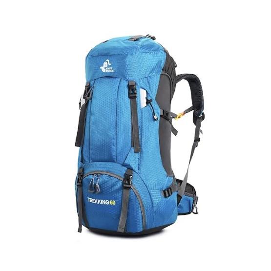 Bseash 60L Waterproof Hiking Camping Backpack with Rain Cover, Large Outdoor Sport Travel Daypack Rucksack for Climbing