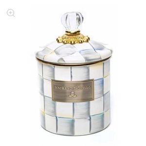 MacKenzie-Childs | Sterling Check Small Canister