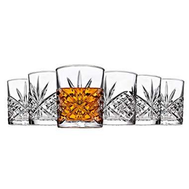 Godinger Dublin Double Old Fashioned Glasses, Set of 6