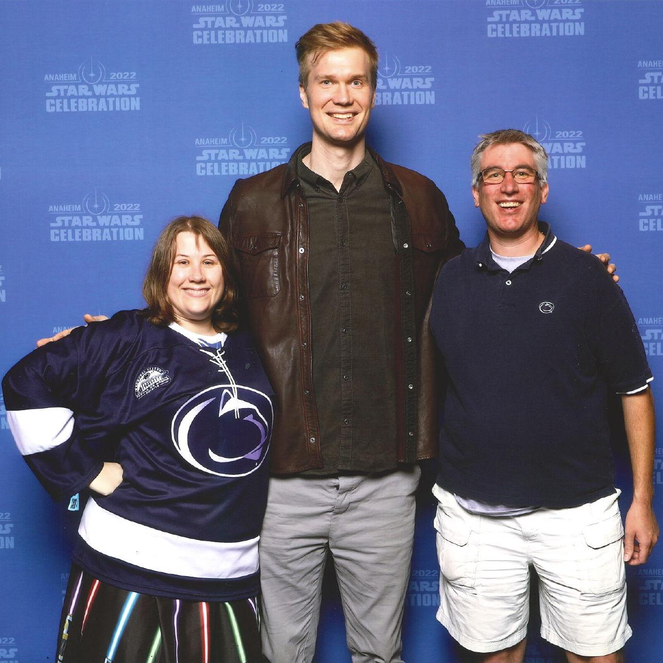 Meeting Joonas Suotamo at Star Wars Celebration 2022