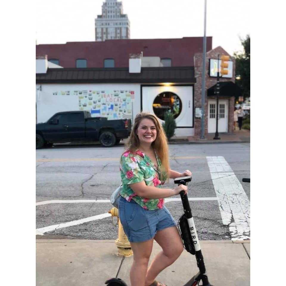 The weekend before H asked me to be his girlfriend, we rode around downtown Tulsa on Birds (my first time!) and had a blast together.