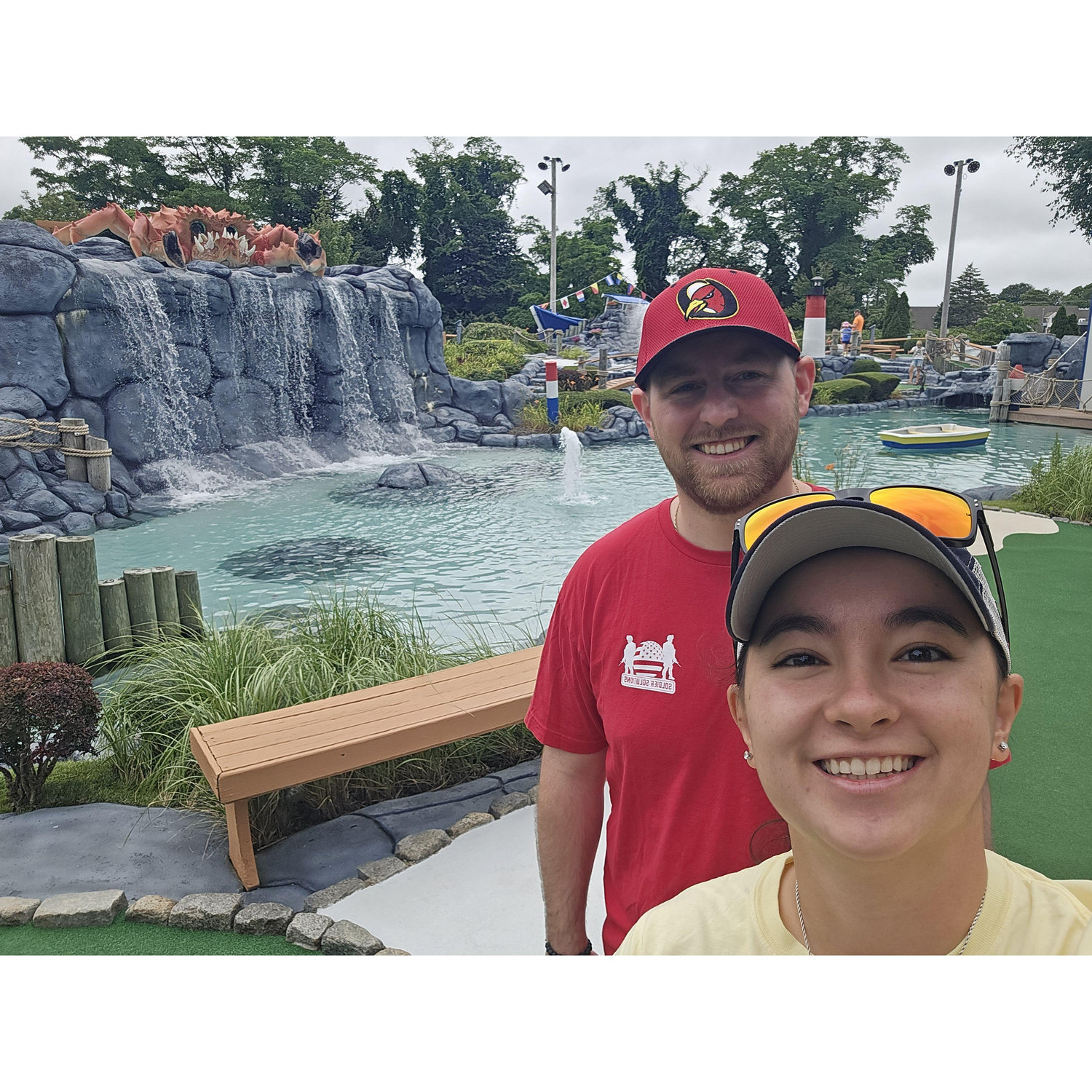 Minigolf dates are one of our favorite things to do.