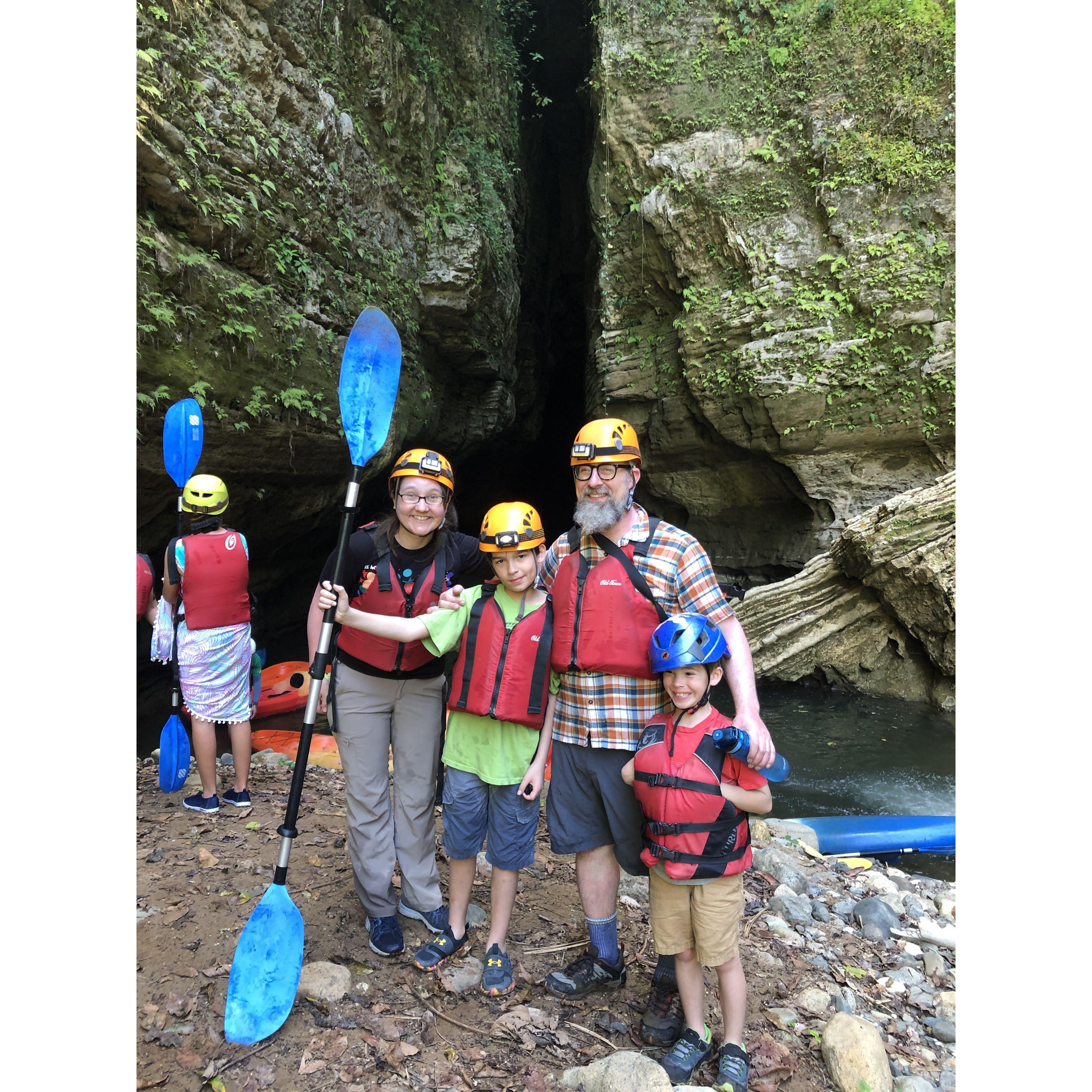 Us and the boys in Puerto Rico