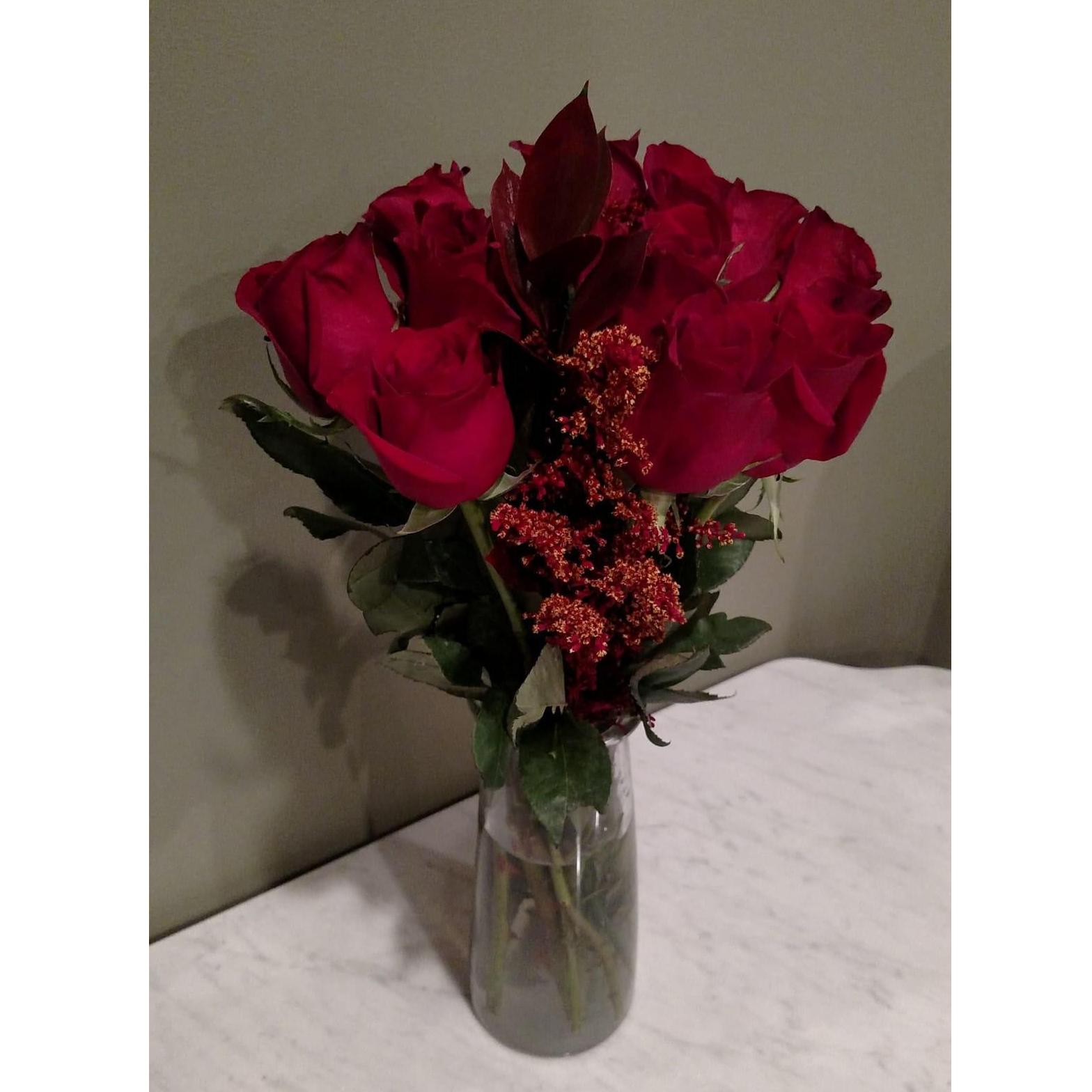 After he asked me, he pulled out a dozen roses which he had hidden on the dock earlier that day. He continues to be one of the sweetest and most romantic men I know.