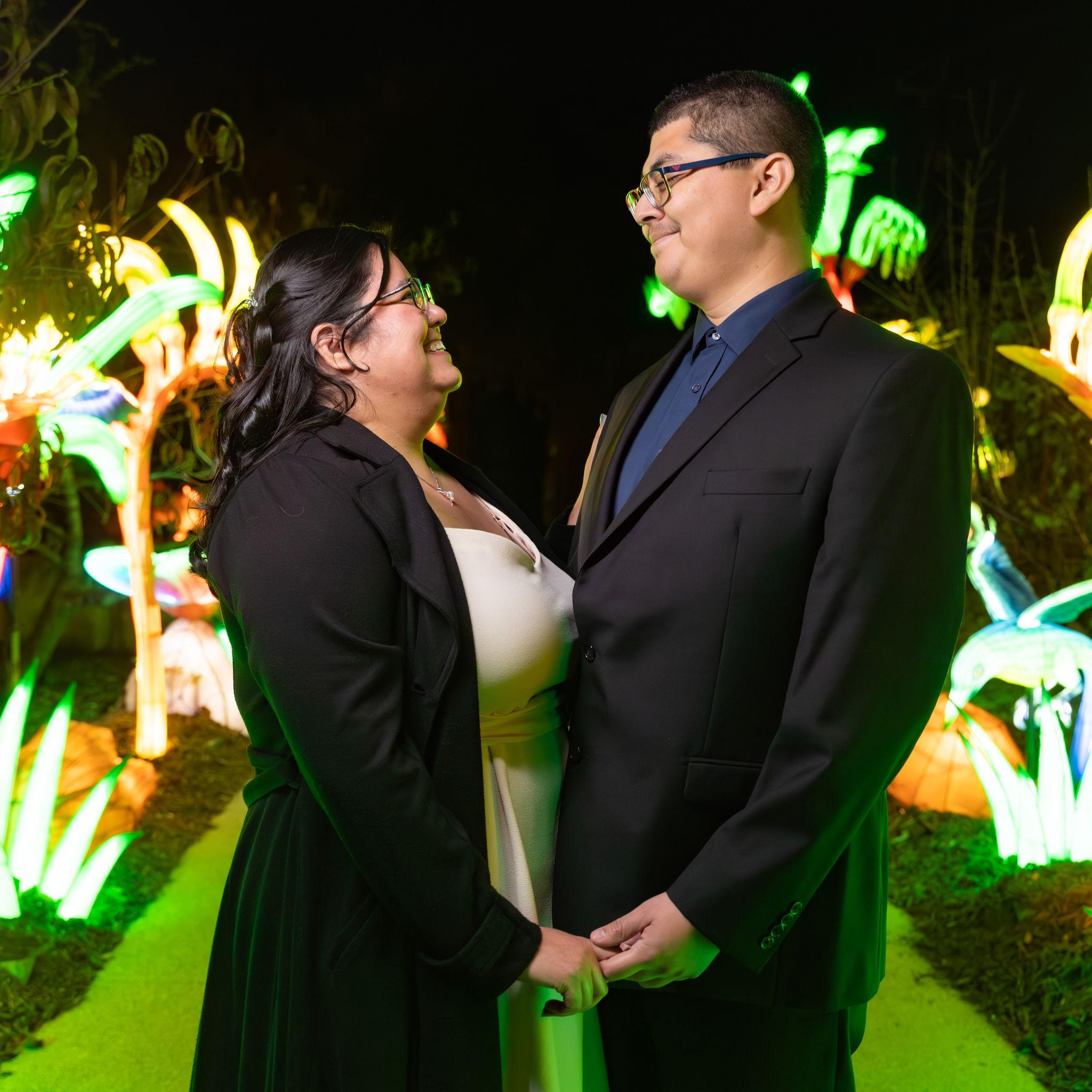 & here are pics from out engagement photo shoot!