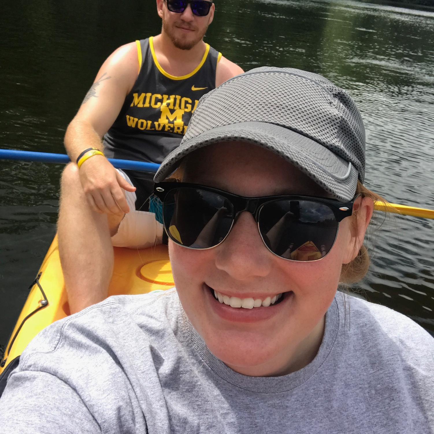 Kayaking the Huron River - 2017