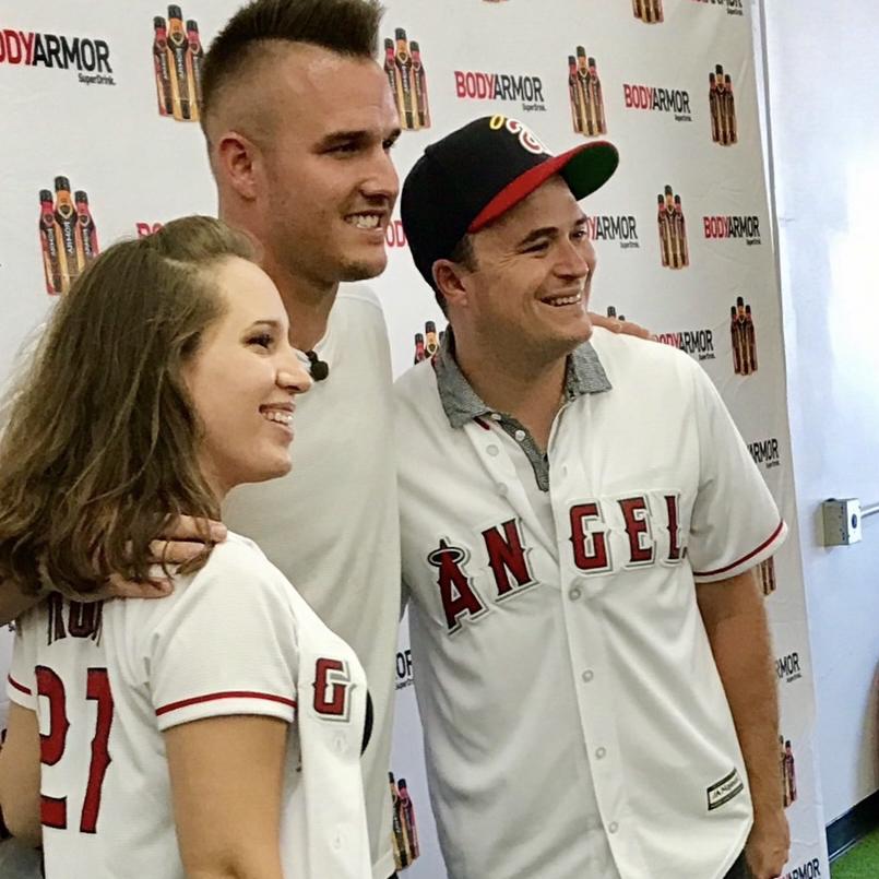2017: We met Mike Trout!