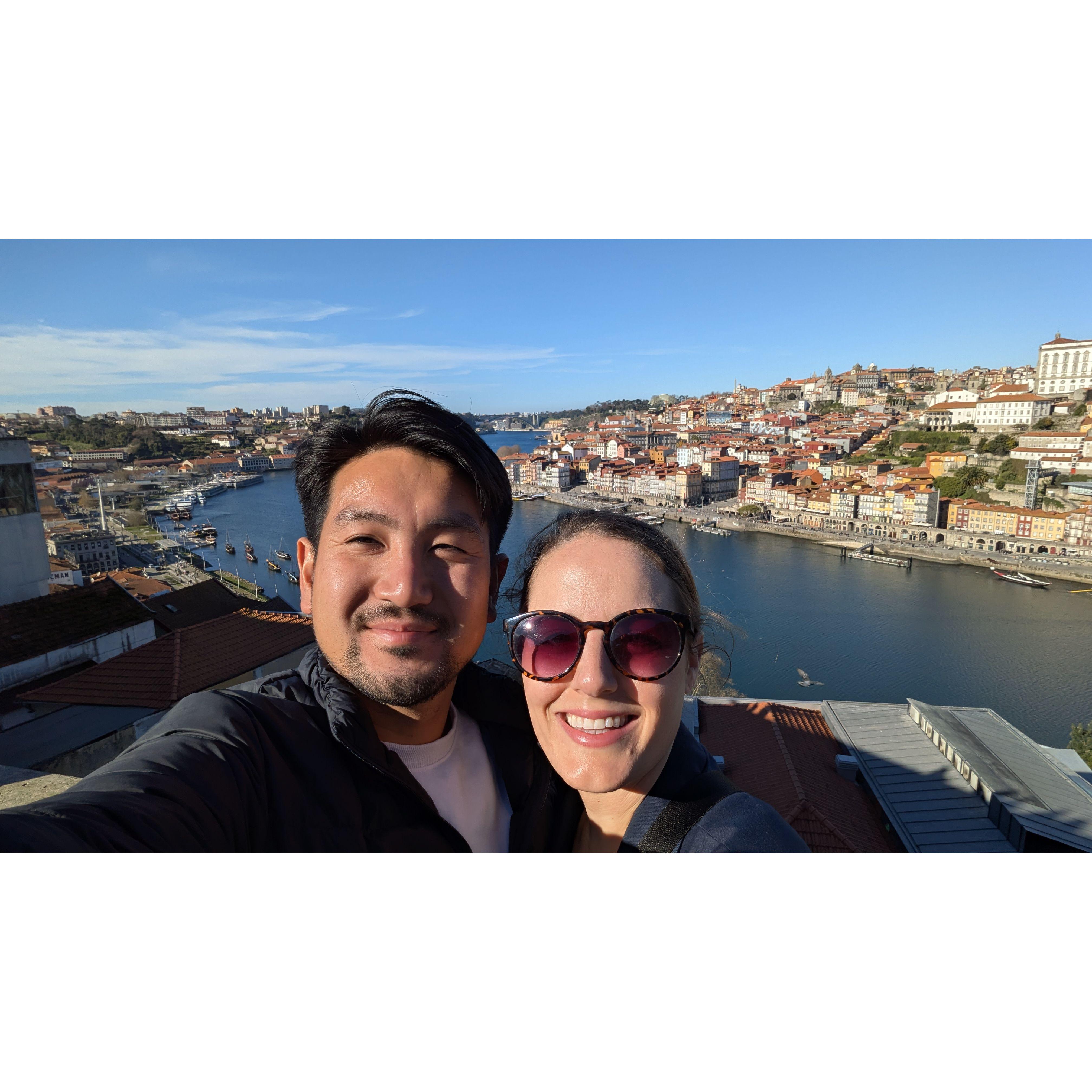 Enjoying the holidays in Porto, Portugal