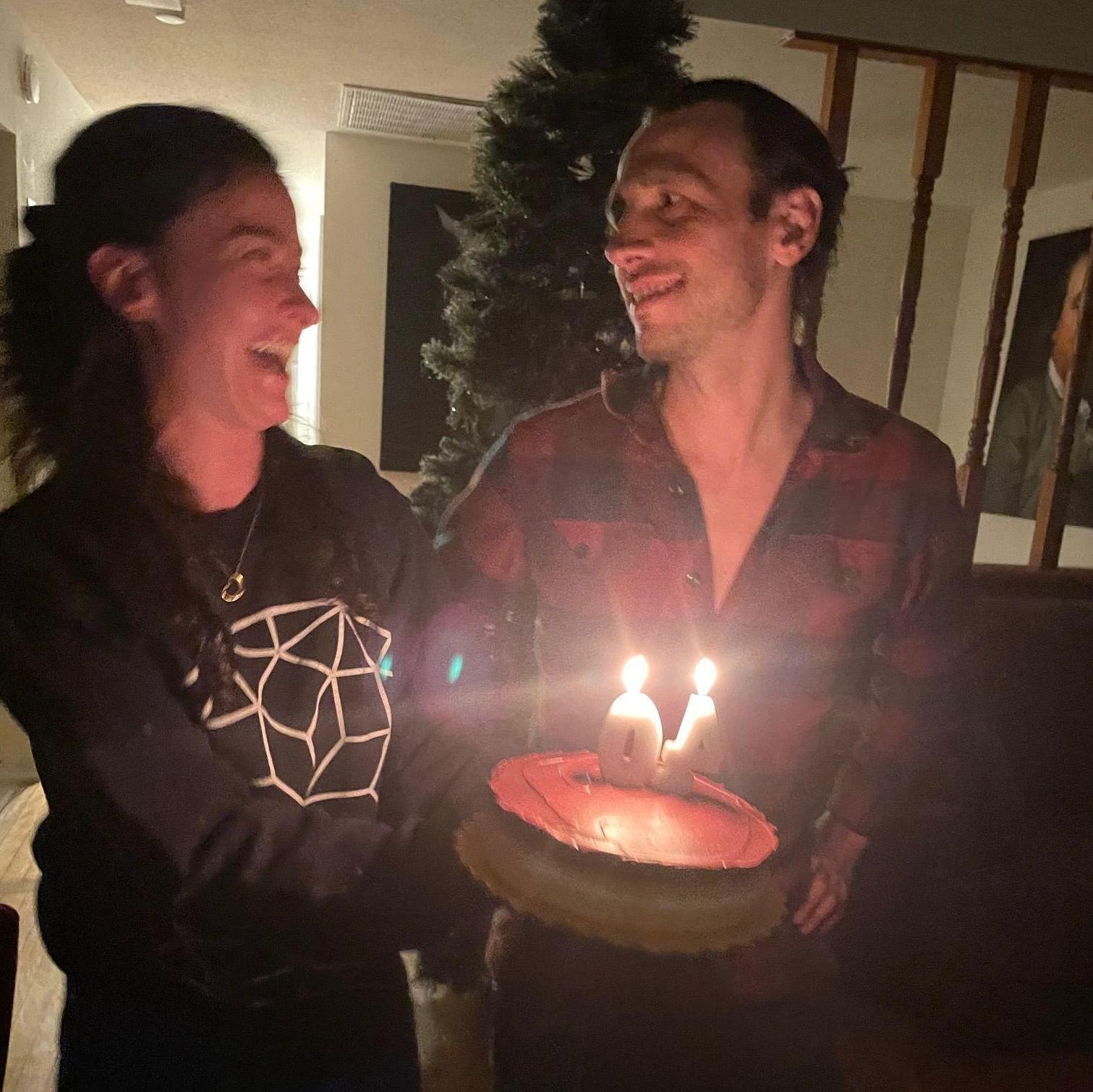 Celebrating Chris's Birthday, March 
2022