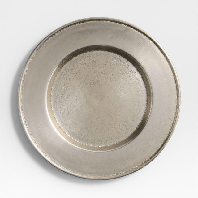 Argento Antique Metal Charger