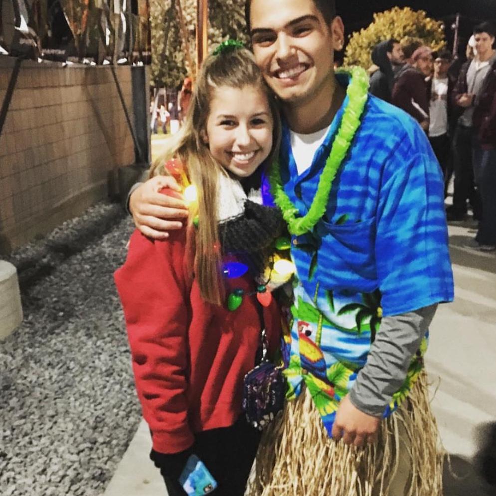 This is our first picture together in 2015!