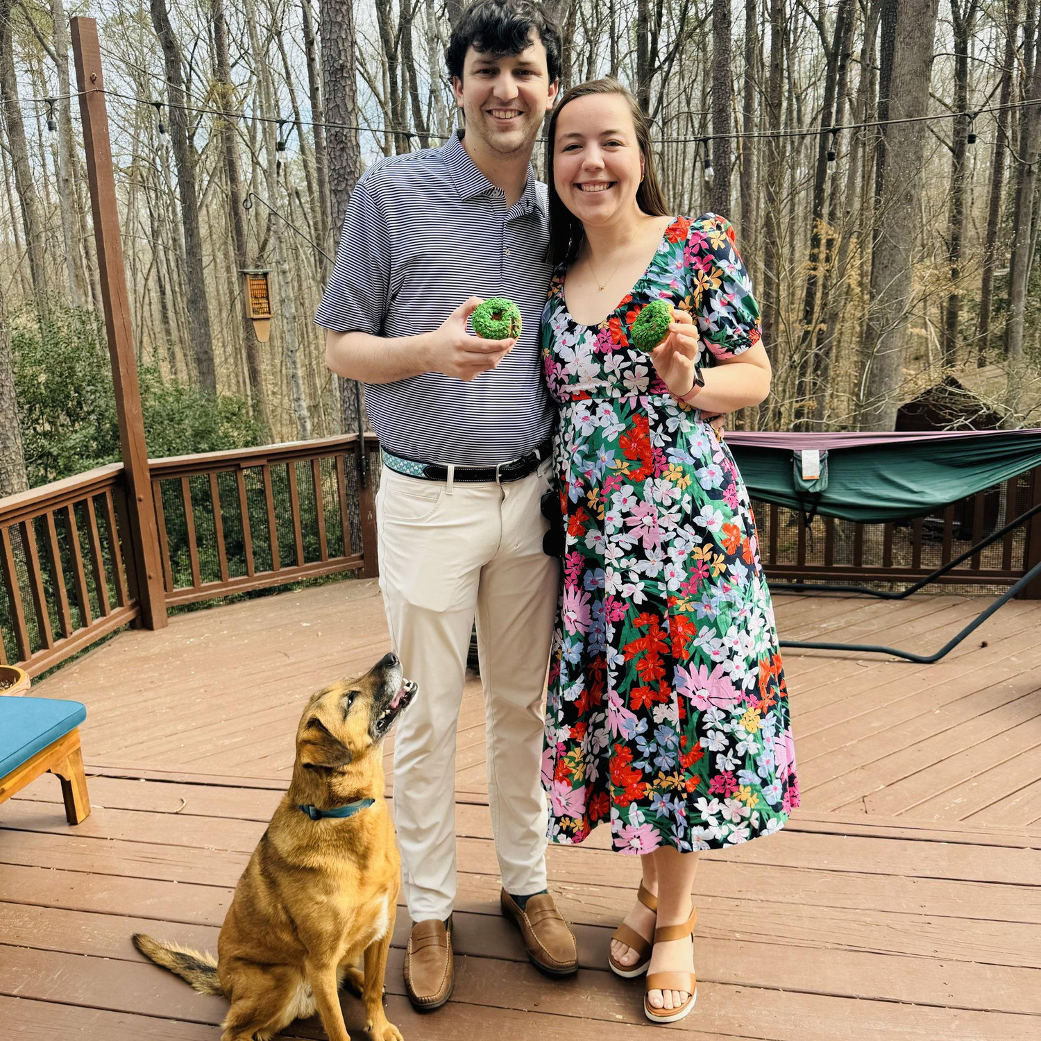 My lucky birthday boy!