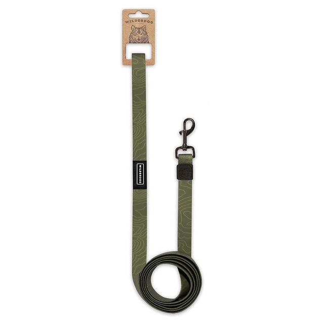Wilderdog Waterproof Dog Leash - Repels Water & Dirt - 6ft - Olive - 1Ct
