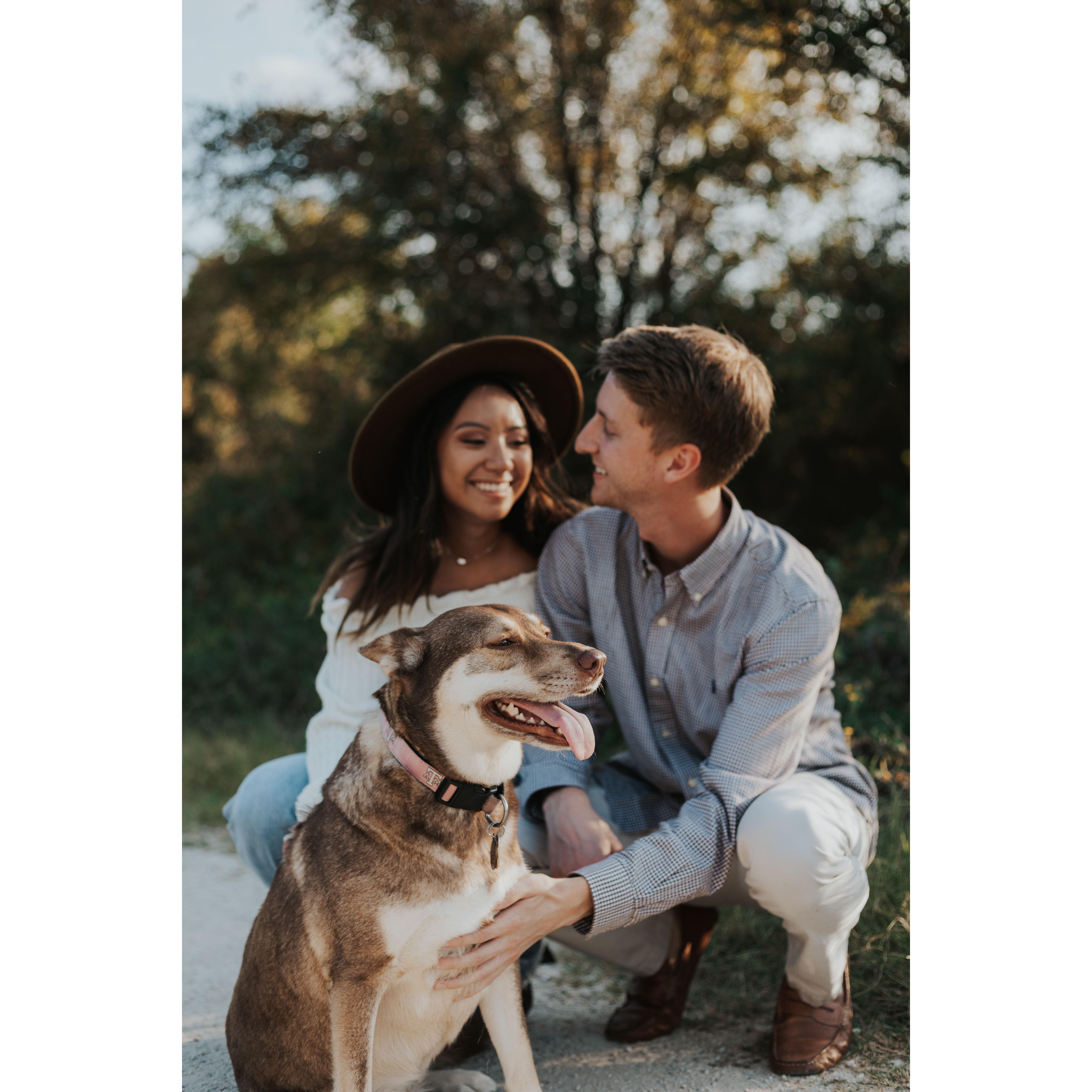 The one where everyone thought we were engaged but it was a birthday gift photoshoot