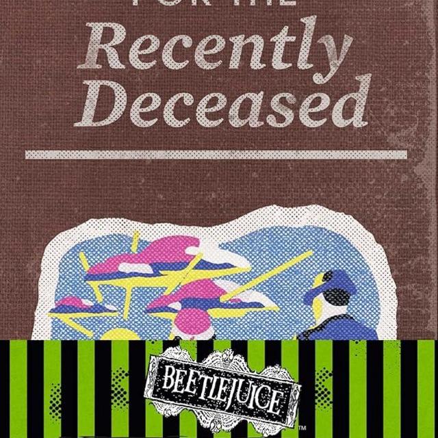 Beetlejuice: Handbook for the Recently Deceased Hardcover Ruled Journal (80's Classics)